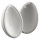 Styropor Eier 2-Teile 300 mm