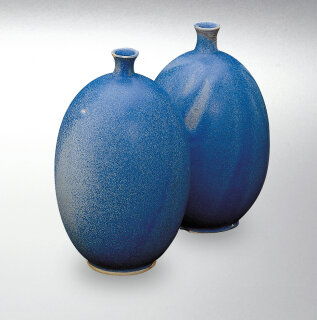 Blaugrün Steinzeugglasur