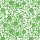 Transferbild Pattern, Vine Flower grün - ca. 22,9 x 16,5 cm